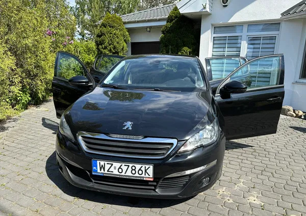 mazowieckie Peugeot 308 cena 27000 przebieg: 214002, rok produkcji 2014 z Błonie